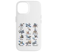 Types de sondes spatiales Astronomie Tableau d'exploration Spatiale Coque pour iPhone 14