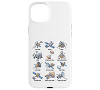 Types de sondes spatiales Astronomie Tableau d'exploration Spatiale Coque pour iPhone 15 Plus