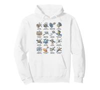 Types de sondes spatiales Astronomie Tableau d'exploration Spatiale Sweat à Capuche