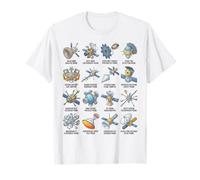 Types de sondes spatiales Astronomie Tableau d'exploration Spatiale T-Shirt