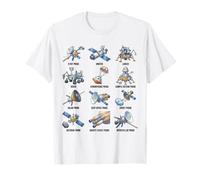 Types de sondes spatiales Astronomie Tableau d'exploration Spatiale T-Shirt
