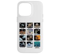 Types de sondes spatiales Graphique d'exploration Spatiale Coque pour iPhone 14 Pro Max