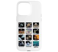 Types de sondes spatiales Graphique d'exploration Spatiale Coque pour iPhone 15 Pro Max