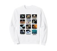 Types de sondes spatiales Graphique d'exploration Spatiale Sweatshirt