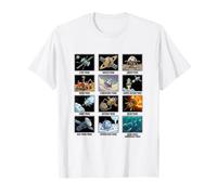 Types de sondes spatiales Graphique d'exploration Spatiale T-Shirt