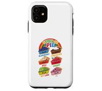 Types de Tarte Funny Pi Day Math Teacher Geek 3.14 Math Pun Coque pour iPhone 11