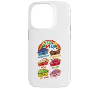 Types de Tarte Funny Pi Day Math Teacher Geek 3.14 Math Pun Coque pour iPhone 14 Pro