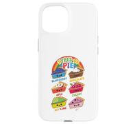 Types de Tarte Funny Pi Day Math Teacher Geek 3.14 Math Pun Coque pour iPhone 15