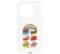 Types de Tarte Funny Pi Day Math Teacher Geek 3.14 Math Pun Coque pour iPhone 15 Pro