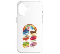 Types de Tarte Funny Pi Day Math Teacher Geek 3.14 Math Pun Coque pour iPhone 16