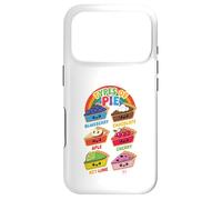 Types de Tarte Funny Pi Day Math Teacher Geek 3.14 Math Pun Coque pour iPhone 17 Pro