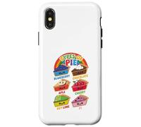 Types de Tarte Funny Pi Day Math Teacher Geek 3.14 Math Pun Coque pour iPhone X/XS