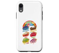 Types de Tarte Funny Pi Day Math Teacher Geek 3.14 Math Pun Coque pour iPhone XR