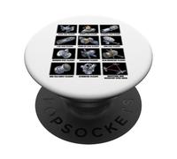 Types de télescopes spatiaux Astronomie et Exploration Spatiale PopSockets PopGrip Adhésif