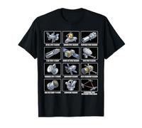 Types de télescopes spatiaux Astronomie et Exploration Spatiale T-Shirt