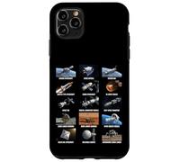 Types de vaisseaux spatiaux Graphique d'exploration Spatiale Astronomie Coque pour iPhone 11 Pro Max