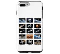Types de vaisseaux spatiaux Graphique d'exploration Spatiale Astronomie Coque pour iPhone 7 Plus/8 Plus