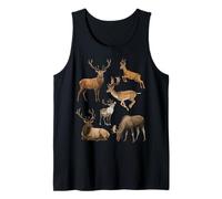 Types d'espèces de Cerfs Sciences de la Faune Garçons Filles Enfants Débardeur