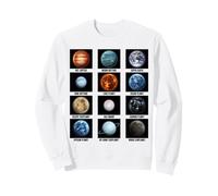 Types d'exoplanètes Astronomie Amateurs de Sciences spatiales Sweatshirt