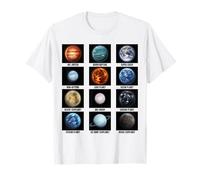 Types d'exoplanètes Astronomie Amateurs de Sciences spatiales T-Shirt
