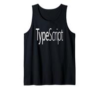 TypeScript TS Programming Language T-Shirt avec Logo Officiel Débardeur