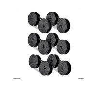 Typewriter Ribbon 6-Pack Twin Spool Ink Replacement for M Typewriter Ribbon Twin Spool Pack Typewriter Ink Cartridge