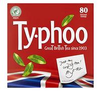 Typhoo Sachets de thé frais en aluminium (80 sachets)