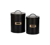 Typhoon Otto Lot de 2 boîtes de rangement Noir