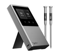 Typhur Synchronisation Dual Gen 2 WiFi sans fil thermomètre à viande 2 sondes, base intelligente, écran LCD, portée illimitée, Bluetooth 5.3, stabilité améliorée, précision certifiée NIST