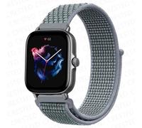Typi-20mm 22mm Bracelet De Montre Pour Amazfit Gtr 4/2/3/Mini/Gts 2/3/Pro/4/U/Stratos Bracelet De Sport En Nylon Pulseira Correa Amazfit Bip SangleObsidian Grey 6820mm