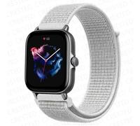 Typi-20mm 22mm Bracelet De Montre Pour Amazfit Gtr 4/2/3/Mini/Gts 2/3/Pro/4/U/Stratos Bracelet De Sport En Nylon Pulseira Correa Amazfit Bip SangleReflective White 2020mm