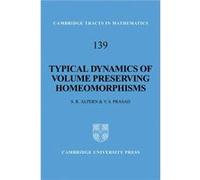 Typical Dynamics of Volume Preserving Homeomorphisms - Prasad V. S. University of Massachusetts Lowell - Cambridge University Press - Livre en Anglais - P Prasad V. S. University of Massachusetts Lowe