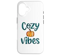 Typographie automnale Chaude, Ambiance chaleureuse Coque pour iPhone 16