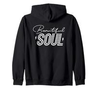 Typographie de citation inspirante Beautiful Soul Sweat à Capuche