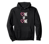 Typographie de cœur One of One Sweat à Capuche