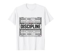 Typographie de l'état d'esprit de Discipline T-Shirt