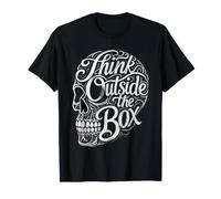 Typographie des crânes : sortez des sentiers battus T-Shirt