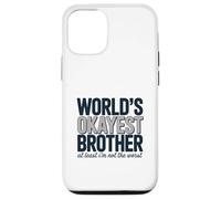 Typographie des frères Les Plus acceptables au Monde Coque pour iPhone 12/12 Pro