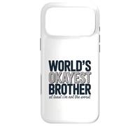 Typographie des frères Les Plus acceptables au Monde Coque pour iPhone 17 Pro Max