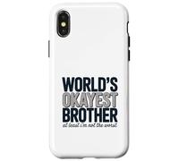 Typographie des frères Les Plus acceptables au Monde Coque pour iPhone X/XS