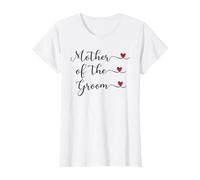 Typographie du cœur de la mère du marié T-Shirt