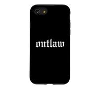 Typographie Hors-la-Loi Oldschool Coque pour iPhone SE (2020) / 7/8