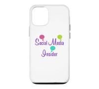 Typographie ludique de Technologie et de Marketing d'initiés des médias Sociaux Coque pour iPhone 12/12 Pro