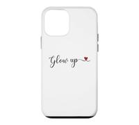 Typographie Manuscrite phosphorescente avec Un Cadeau en Forme de cœur Coque pour iPhone 12 Mini