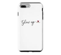 Typographie Manuscrite phosphorescente avec Un Cadeau en Forme de cœur Coque pour iPhone 7 Plus/8 Plus
