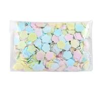 TypoGrove Lot de 1000 feuilles de savon en papier jetables colorés pour voyage, randonnée, lavage des mains, bain, papier de toilette, papier de savon doux pour savon parfumé