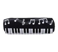 TypoGrove Trousse carrée noire monocouche pour clavier de piano