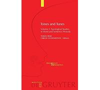 Typological Studies In Word And Sentence Prosody