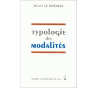 Typologie des modalités