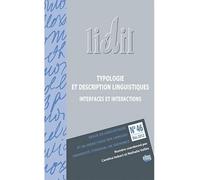 Typologie et description linguistiques Interfaces et interactions - Caroline Imbert - Uga - broché - Revue